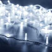 Гирлянда светодиодная декоративная ARD-STRING-CLASSIC-10000-WHITE-100LED-FLASH WHITE 230V, 7W ARDCL, IP65 - Arlight, артикул 025812