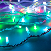 Гирлянда светодиодная декоративная ARD-STRING-PRO-10000-WHITE-100LED-MILK-LIVE RGB-DMX 24V, 10W ARDCL, IP65 - артикул 031756