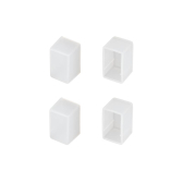Заглушка WPH-FLEX-1018-SIDE WHITE глухая (Пластик) - артикул 040855