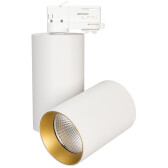 Светильник SP-POLO-TRACK-TURN-R85-15W Warm3000 (WH-GD, 40 deg) | 027439 | Arlight - артикул 027439