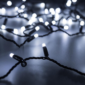 Гирлянда светодиодная декоративная ARD-STRING-CLASSIC-1000-BLACK-100LED-MILK-PULSE White 230V, 7W ARDCL, IP65 - артикул 031652