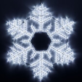 Фигура ARD-SNOWFLAKE-M10-1000x900-504LED White (230V, 31W) (Ardecoled, IP65) | 034258 | Arlight - артикул 034258