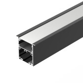 Профиль SL-LINIA52-3L-F-2000 ANOD BLACK (Алюминий) - артикул 044685
