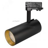 Светильник трековый SP-POLO-TRACK-LEG-R85-15W Day4000 (BK-GD, 40 deg) (ARL, IP20 Металл, 3 года) (027448) - артикул 027448