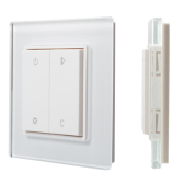 Панель Knob SR-2833RGB-RF-UP White (3V,RGBW,1зона) (ARL, IP20 Пластик, 3 года) (017740) - артикул 017740
