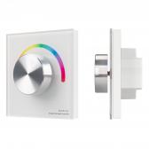 Панель SMART-P8-RGB-G-IN White (12-24V, 3x4A, Rotary, 2.4G) (, IP20 Пластик, 5 лет) - артикул 033764