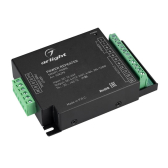 Усилитель SMART-RGBW 12-24V, 4x8A ARL, IP20 металл, 5 лет - Arlight, артикул 028298