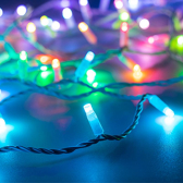 Гирлянда светодиодная декоративная ARD-STRING-CLASSIC-10000-WHITE-100LED-LIVE RGB-DMX 24V, 10W ARDCL, IP65 - Arlight, артикул 031744