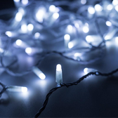 Гирлянда светодиодная декоративная ARD-STRING-CLASSIC-10000-WHITE-100LED-MILK-FLASH White 230V, 7W ARDCL, IP65 - артикул 031203