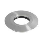 Накладка ART-DECK-CAP-FLAT-R50 (SL, STEEL) (металл) - Arlight, артикул 024927