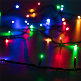 Гирлянда светодиодная декоративная ARD-STRING-HOME-5000-GREEN-50LED-LIVE RGB 230V, 3.5W ARDCL, IP20 - артикул 025778