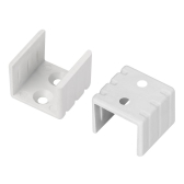 Держатель PVC-SLIM-H15 (ARL, Пластик) - артикул 018248