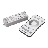 Диммер SMART-DIM-SET-RING (12-24V, 1x8A, ПДУ 2.4G) ( IP20 Пластик, 5 лет) - Arlight, артикул 034786