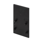 Заглушка MAG-ORIENT-CAP-2652 (BK) (IP20 Пластик, 3 года) - артикул 033641(1)