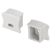 Заглушка PVC-SLIM-H15 с отверстием (ARL, Пластик) - Arlight, артикул 018240