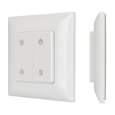 Панель SMART-P46-DIM-P-SUF 3V, 1 зона, Knob, 2.4G ARL, пластик - артикул 028300