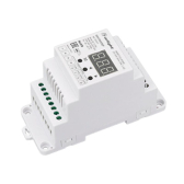 Контроллер SMART-K3-RGBW (12-36V, 4x5A, DIN, 2.4G) (ARL, IP20 Пластик, 5 лет) (022493) - артикул 022493