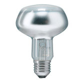 Лампа накаливания зеркальная ЗК 75вт R80 230в E27 (923331244220) - Philips, артикул 923331244220