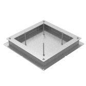 Коробка напольная 450х450х48 Сендзимир цинк - Ostec, артикул НК-450х450х48-СЦ