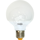 Лампа КЛЛ 15/827 Е27 D80x113 шар Feron (ESB80 globe) - артикул ESB80 globe