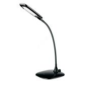 Светильник настольный светодиодный LED 7w аккумуляторный диммируемый черный (DE1719 черный) - артикул DE1719 черный