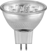 Лампа светодиодная LED 1вт 230в G5.3 быстрая смена цвета (JCDR 12LED) - артикул JCDR 12LED