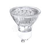 Лампа светодиодная LED 1вт 230в GU10 зеленый (LED-GU10) - артикул LED-GU10