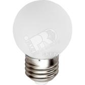 Лампа светодиодная LED 1вт Е27 дневной (шар) (LB-33 3LED) - артикул LB-33 3LED