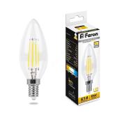 Лампа светодиодная LED 5вт Е14 теплый свеча FILAMENT диммируемая (LB-68) - артикул LB-68