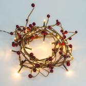 Гирлянда Красные ягоды 20LED 1.7м (CL557) - артикул CL557
