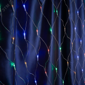 Гирлянда сеть LED мультиколор 3х2.7м - артикул 48175