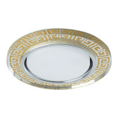 Светильник потолочный встраиваемый со светодиодной подсветкой 20LED*2835 SMD 4000K, 15W GX53, без лампы, прозрачный, золото CD4981 с др-ром в/компл | - артикул 41907