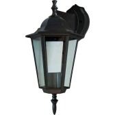 Светильник НБУ-60w вниз Е27 IP44 черный - артикул 11054