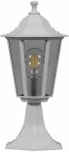 Светильник садово-парковый 6204 100W 230V E27 195*195*455мм белый | 11069 | FERON - артикул 11069