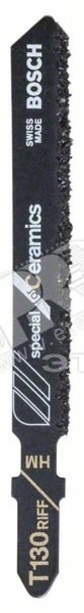 Пилка лобзиковая T 130 RIFF/HM - BOSCH, артикул 2608633R06