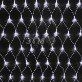Гирлянда Сеть 2х1,5 м, свечение с динамикой, прозрачный ПВХ, 288 LED, 230 В, белый - артикул 215-045