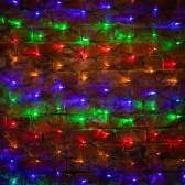 Гирлянда Сеть 2х1,5 м, черный ПВХ, 288 LED мультиколор - NEON-NIGHT, артикул 215-029