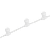 Belt-Light 2 жилы шаг 20 см, 500 патронов, Е27, белый провод, влагостойкая IP65 | 331-254 | NEON-NIGHT - артикул 331-254