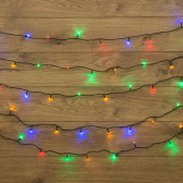 Гирлянда Твинкл-Лайт 20 м, темно-зеленый ПВХ, 160 LED, мультиколор - NEON-NIGHT, артикул 303-119