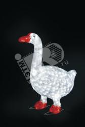 Фигура светодиодная акриловая Гусь 68см 400LED IP44 понижающий трансформатор в комплекте - артикул 513-141