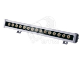 Прожектор уличный LED линейный RGB 19W DC2х4В 15 диодов 1350Лм IP65 50см - артикул 601-217