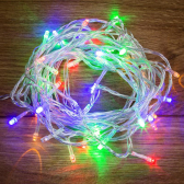 Гирлянда Твинкл Лайт 6 м, прозрачный ПВХ, 40 LED, мультиколор - артикул 303-179
