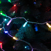 Гирлянда Нить 10 м, свечение с динамикой, прозрачный ПВХ, 230 В, RGB - NEON-NIGHT, артикул 245-409