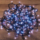 Гирлянда светодиодная универсальная 200 LED белые 20 м, с контроллером - артикул 303-106