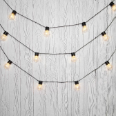 Лофт-гирлянда светодиодная 5 м, черный ПВХ, 20 LED, теплое белое свечение | 303-066 | NEON-NIGHT - NEON-NIGHT, артикул 303-066