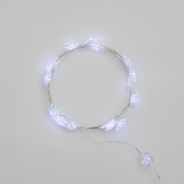 Гирлянда Снежинки, 2 м, 20 диодов, белый - NEON-NIGHT, артикул 303-010