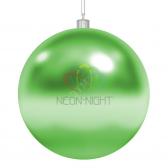Елочная фигура "Шар", 20 см, цвет зеленый | 502-004 | NEON-NIGHT - артикул 502-004