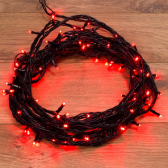 Гирлянда профессиональная Твинкл Лайт 10м 100LED красный (303-132) - артикул 303-132