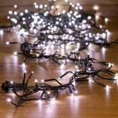 Гирлянда кластер LED 3 м, темно-зеленый ПВХ IP20, 288 диодов, белый - NEON-NIGHT, артикул 303-625