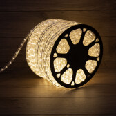 Дюралайт LED, постоянное свечение (2W) – теплый белый, 36 LED/м, бухта 100 м | 121-156 | NEON-NIGHT - артикул 121-156